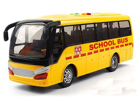 Kids Yellow Large Scale Plastic School Bus Toy [BU01S181] : EZMOTORTOYS.COM