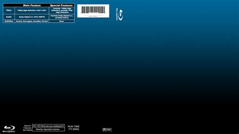 Blu Ray Cover Template