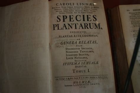 May 1 — Linnaeus Publishes “Species Plantarum” (1753) – Today in ...