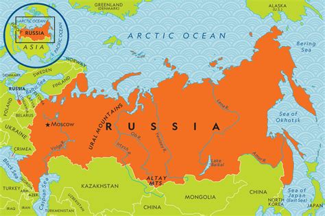 Country Of Russia Map - Angela Maureene