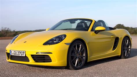 2017 Porsche 718 Boxster S Racing Yellow - YouTube