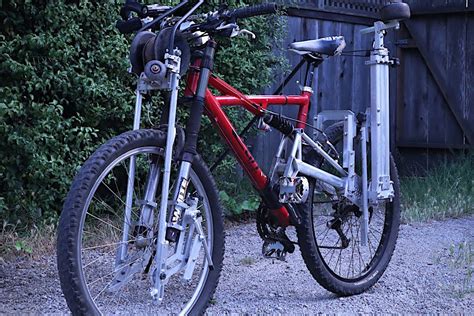 Check out this Rail Bike with Folding Outriggers - BIKEPACKING.com