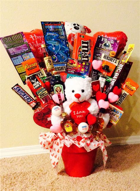 Bouquet Valentine Baskets For Him - destiny-jdb-fanfiction