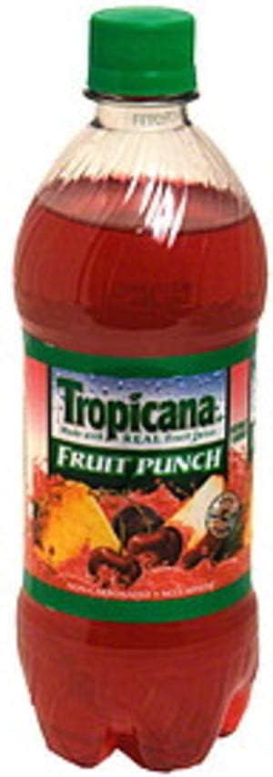 Tropicana Fruit Punch - 20 oz, Nutrition Information | Innit