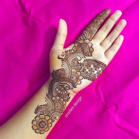 Top 100+ Simple Mehndi Designs - Easy-Peasy Yet Beautiful! – WedBook ...