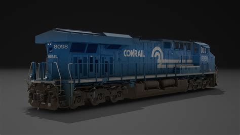 Norfolk Southern ES44AC Heritage Unit 8098 in Conrail Livery - Train ...