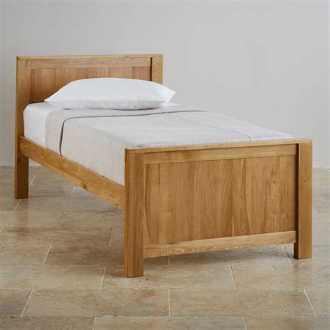 Oakdale Natural Solid Oak Single Bed | Bedroom Furniture