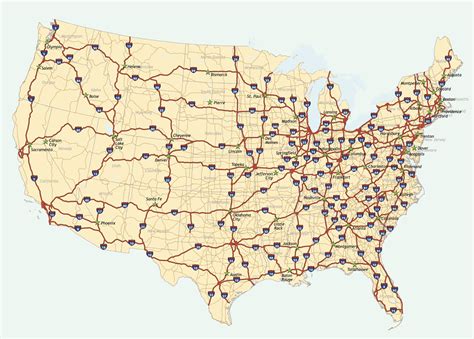 Download Road Map Usa East Free Images - Www