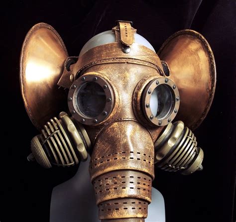 If It's Hip, It's Here (Archives): Steampunk Gas Masks & Helmets So ...