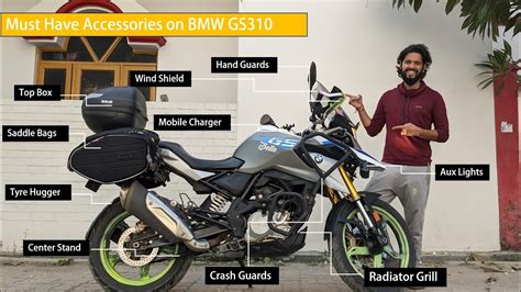 MUST HAVE ACCESSORIES ON BMW GS310 | ANY ADVENTURE BIKE - YouTube