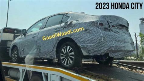 2023 Honda City facelift spotted in India - Shifting-Gears