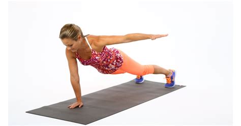 Circuit One: Plank With Lateral Arm Reach | Plank Ab Workout | POPSUGAR ...