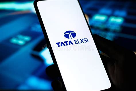 West Bangal, India - October 09, 2021 : Tata Elxsi Logo on Phone Screen ...