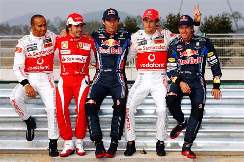 5 World Champions Grid to Break F1 Record in 2011 - autoevolution