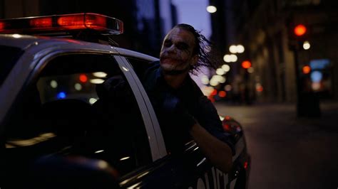 Heath Ledger Joker Cop Car