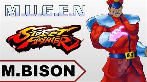 MUGEN MKvsSF M.Bison - Character Demonstration - YouTube