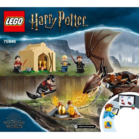 LEGO Hungarian Horntail Triwizard Challenge Set 75946 Instructions ...