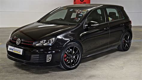 Volkswagen Golf GTI VI Black with Vorsteiner V-FF 108 Aftermarket ...