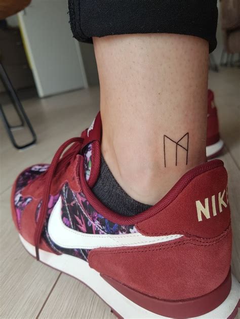 My first tattoo! :D Bind rune: emotional strength, combined from the ...