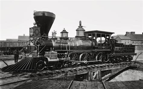 Steam Locomotive Edward M. Stanton 1864 Photograph by Daniel Hagerman