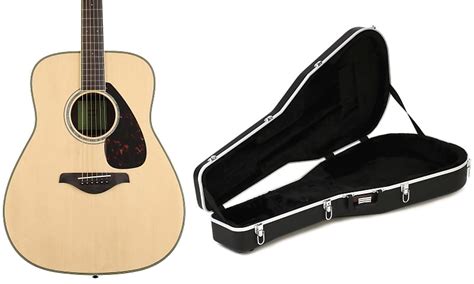 Yamaha FG830 Dreadnought - Natural Bundle with Gator Deluxe | Reverb