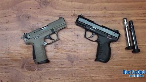 Ruger SR22 Vs Walther P22 - YouTube