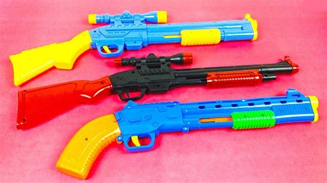 My TOP 3 TOY SHOT GUNS you must like! Colorful Shot Guns Toys for Kids ...