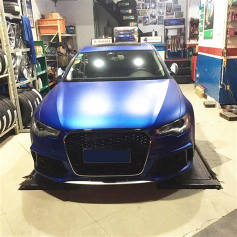 Front Bumper Car Accessories With Grid For Audi A6 2013-2015 - Buy ...