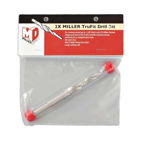 Miller Dowel TruFit Drill Bit – Casket Builder Supply