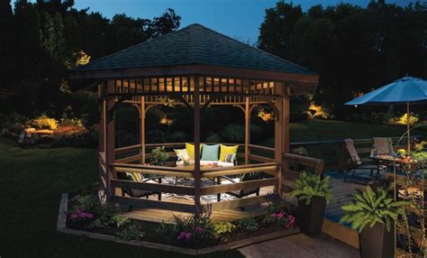 How to Find Perfect Gazebo Lighting Design Ideas Decor MakerLand ...