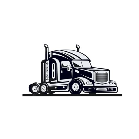 Premium Vector | Truck logo vector illustration good for mascot or logo ...