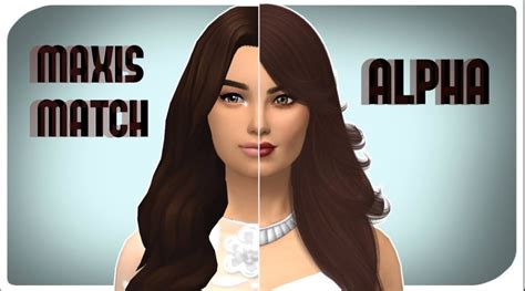 Sims 4 Alpha Hair Cc Folder - Infoupdate.org