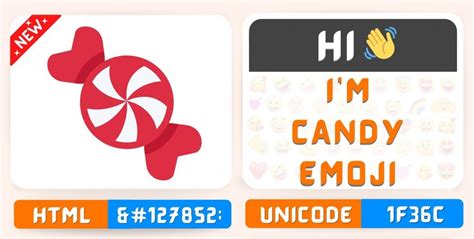 Candy Emoji Copy Paste, Meaning | Unicode