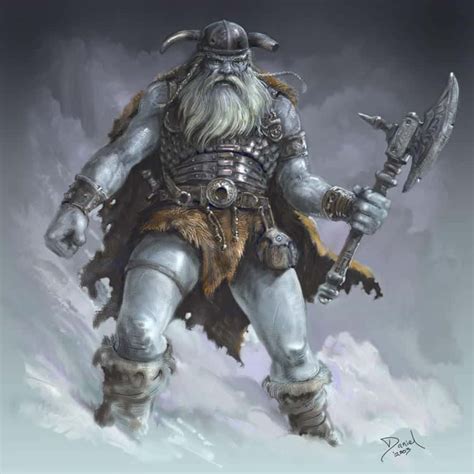 D&D Monster Monday: Frost Giant Everlasting One – DungeonSolvers