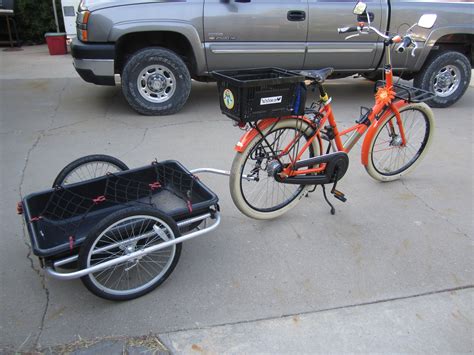 I want to build a BIG bike trailer ... | Bike trailer, Bicycle diy ...