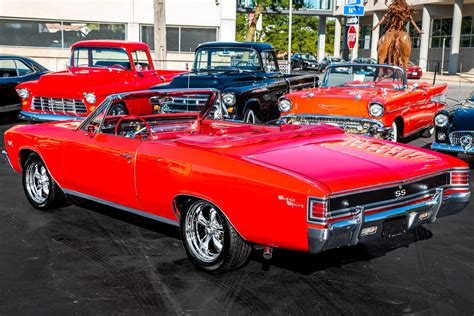 1967 Chevrolet Chevelle Red/Red 396 AC PB PS Stock # 4500-357 visit www ...