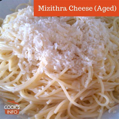 Mizithra Cheese (Aged) - CooksInfo