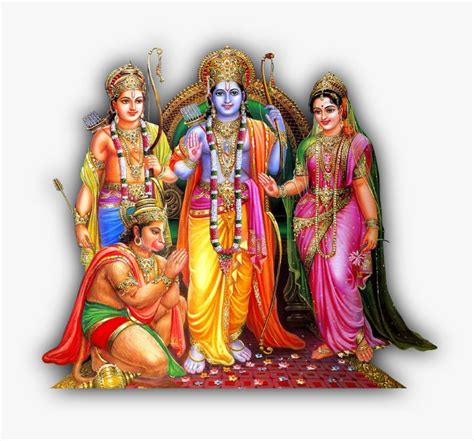 Mainram-01 - Ram And Sita Diwali, HD Png Download , Transparent Png ...