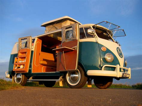 Volkswagen Type-2 Westfalia Deluxe Camper Van classic g wallpaper ...