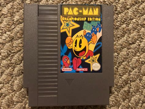 Pac Man Championship Edition Nintendo NES Video Game | Etsy