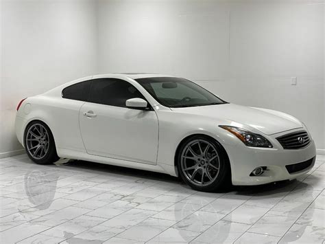 2013 Infiniti G37 Coupe Journey 2dr Coupe 96000 Miles Pearl White Coupe ...