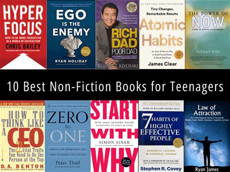 10 Best Non-Fiction Books for Teenagers