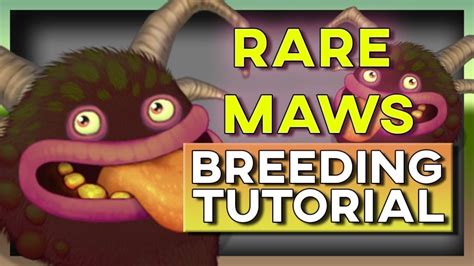 How to Breed the Rare Maw Monster in My Singing Monsters | Techcritix