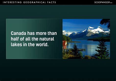 18 Interesting Geographical Facts | 18 Fun Geographical Facts You Didn ...