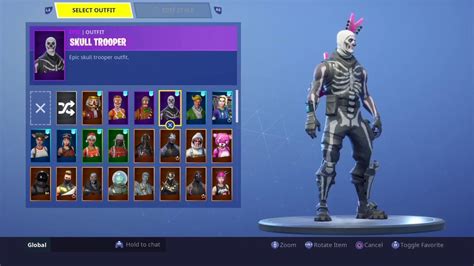 All Fortnite Locker Skins