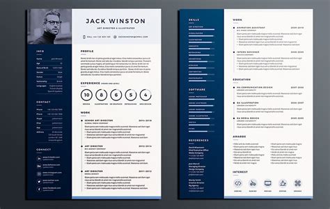 The 100 InDesign Resume Templates You Need in 2023 | Redokun Blog