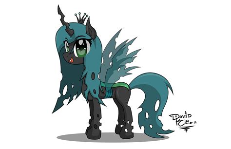 Queen Chrysalis Fan Art by McFlurryLazermuffin on DeviantArt