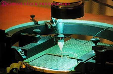 silicon wafer etching Stock Photo 5234