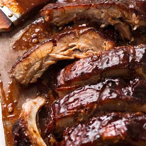 Oven Pork Ribs with Barbecue Sauce | RecipeTin Eats