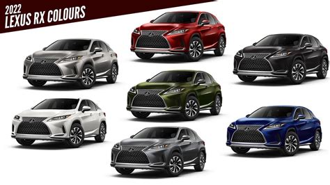 2022 Lexus Rx 350 New Colors